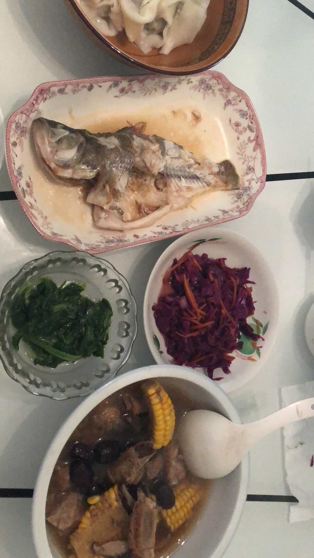 两人份午餐,闺蜜特地来陪我吃饭