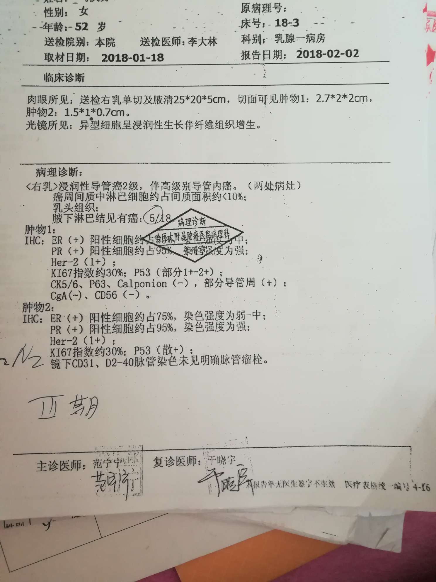 求姐妹们帮我看看病理-图1