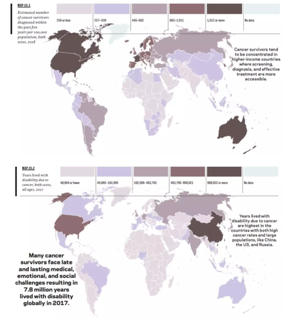 第三版全球癌症地图发布超丰富数据和图表