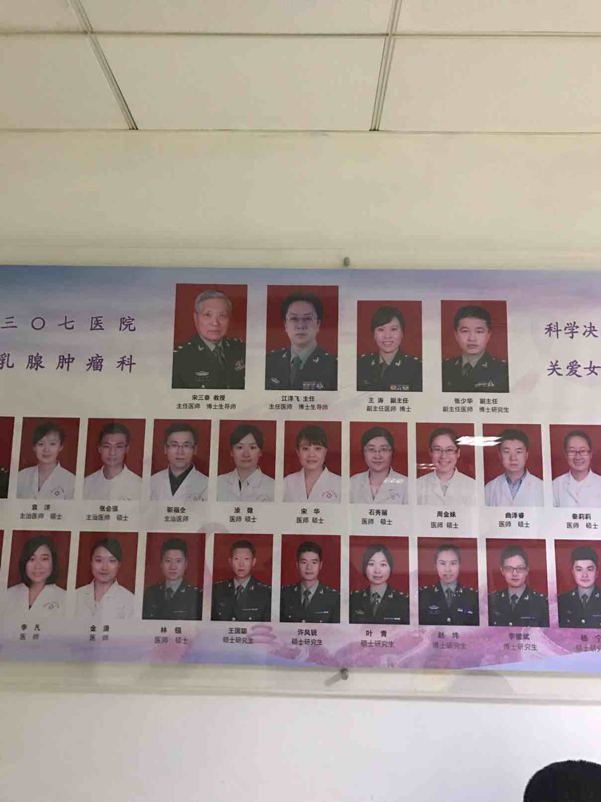 今天到北京了,在307医院边宾馆住下了,希望明天听到医生的好消息