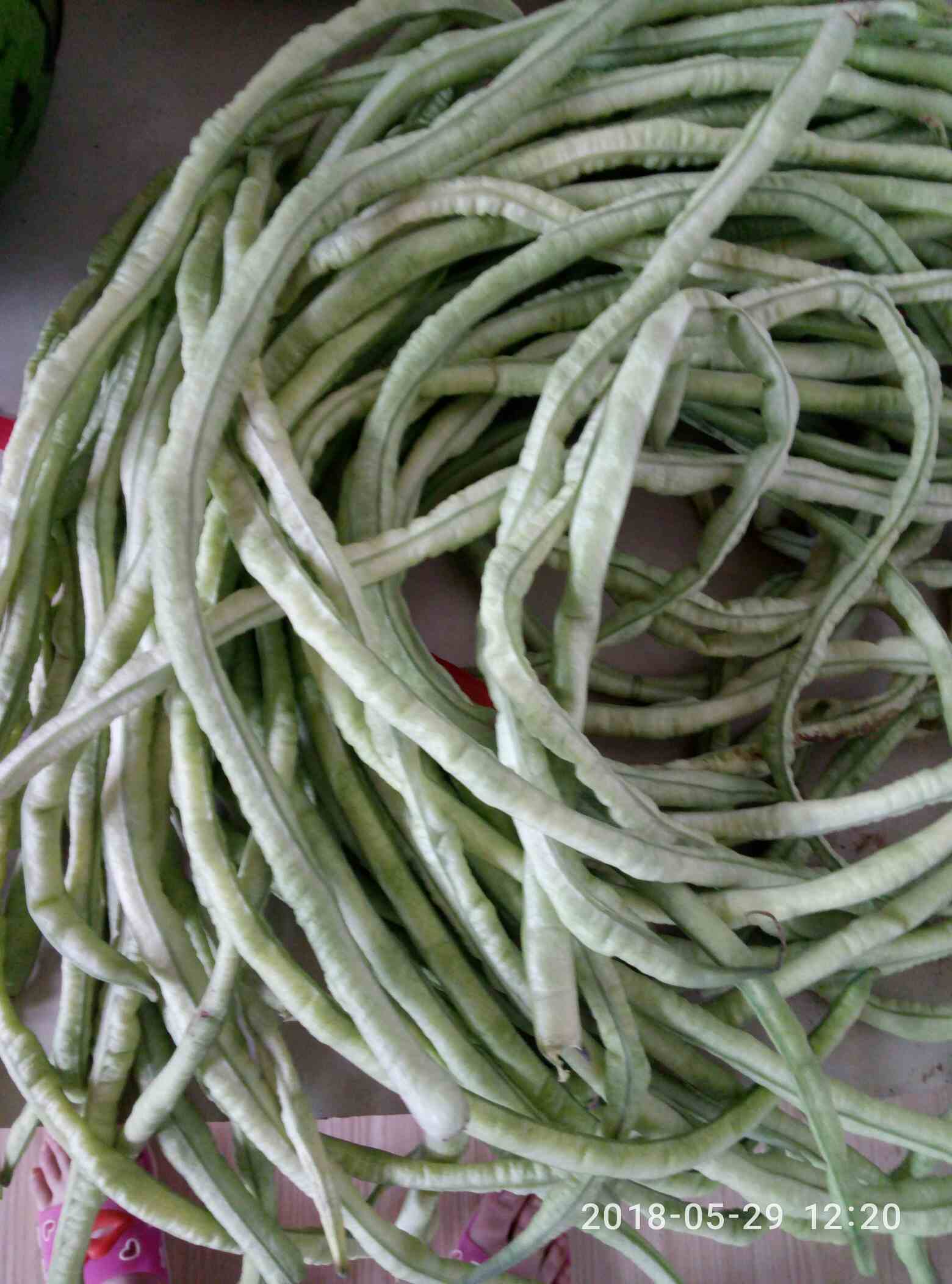 蒸豆角