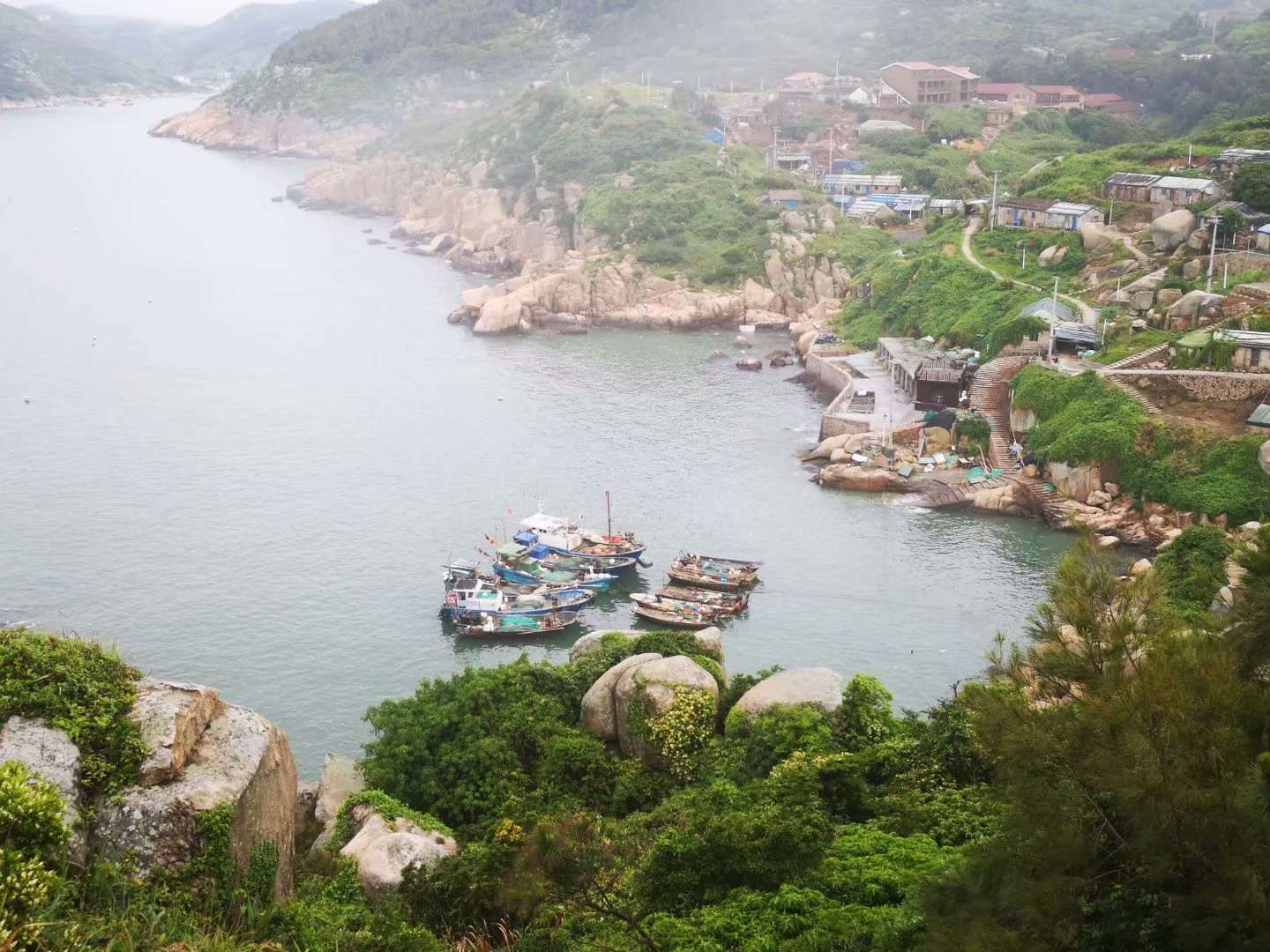 边走边看南麂岛②最美三盘尾