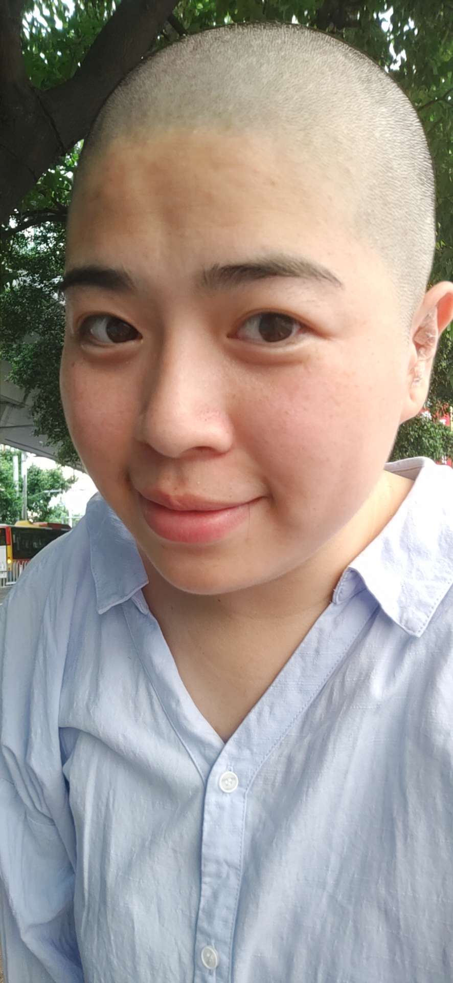 【晒美照】光头也挺美