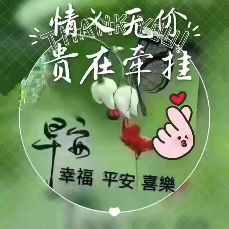 心在意在问候在今好明好天天好千好万好健康好