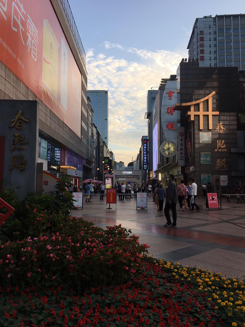 成都最繁华的商业街