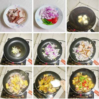 豆腐火腩饭的做法图