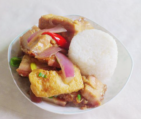 豆腐火腩饭