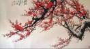 飞雪梅花树