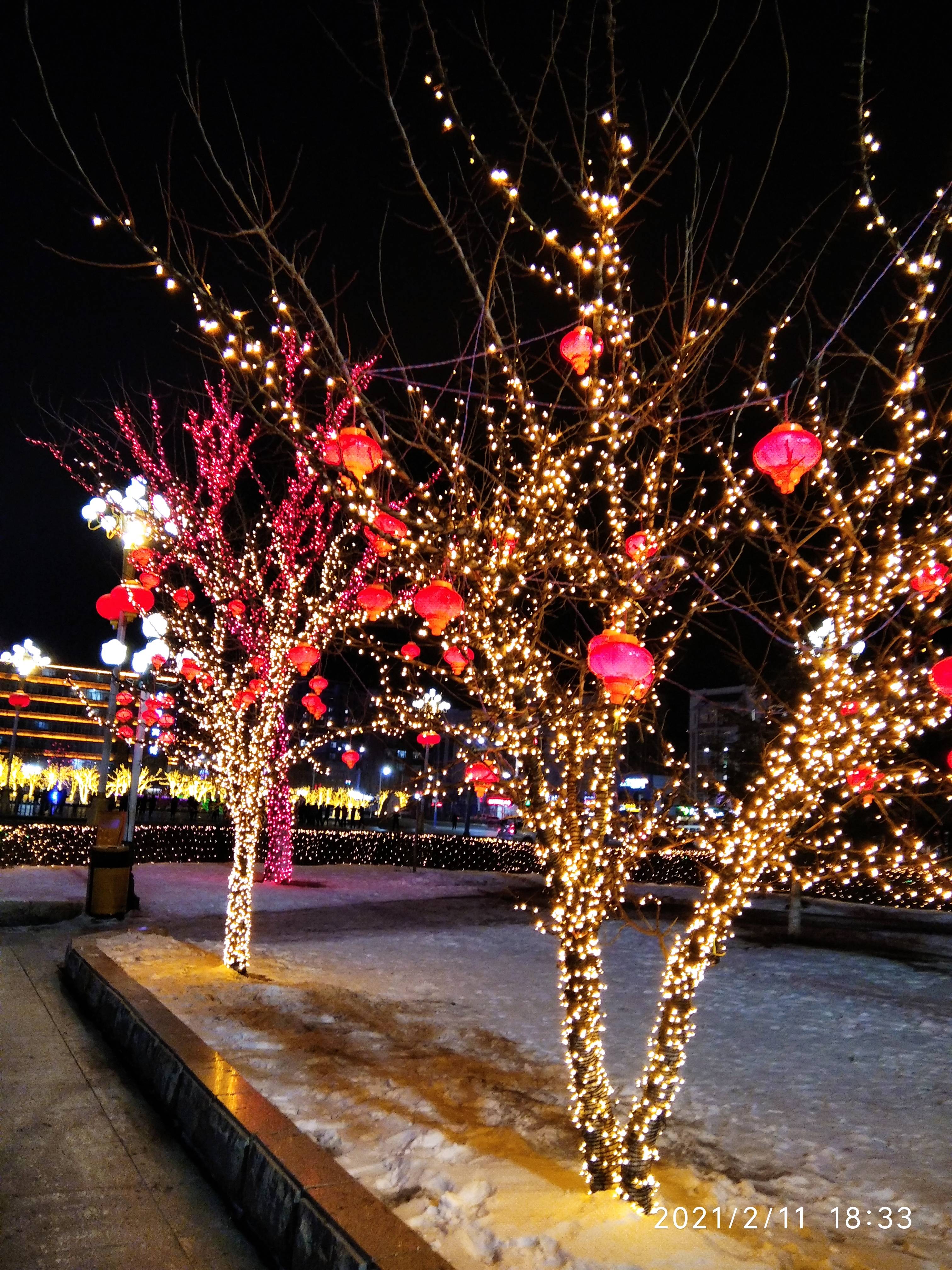 火树银花不夜天