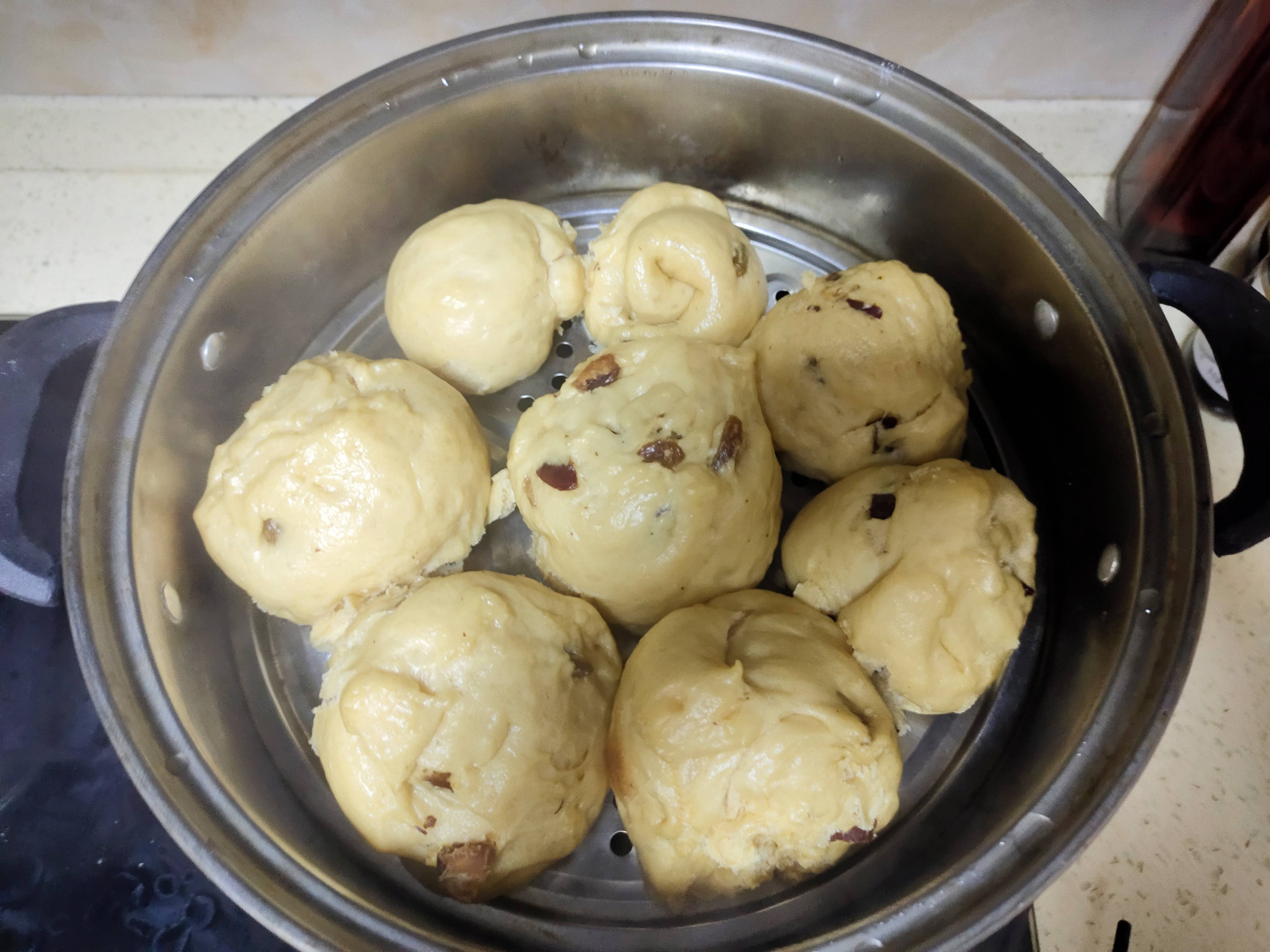 做面食红糖包花卷