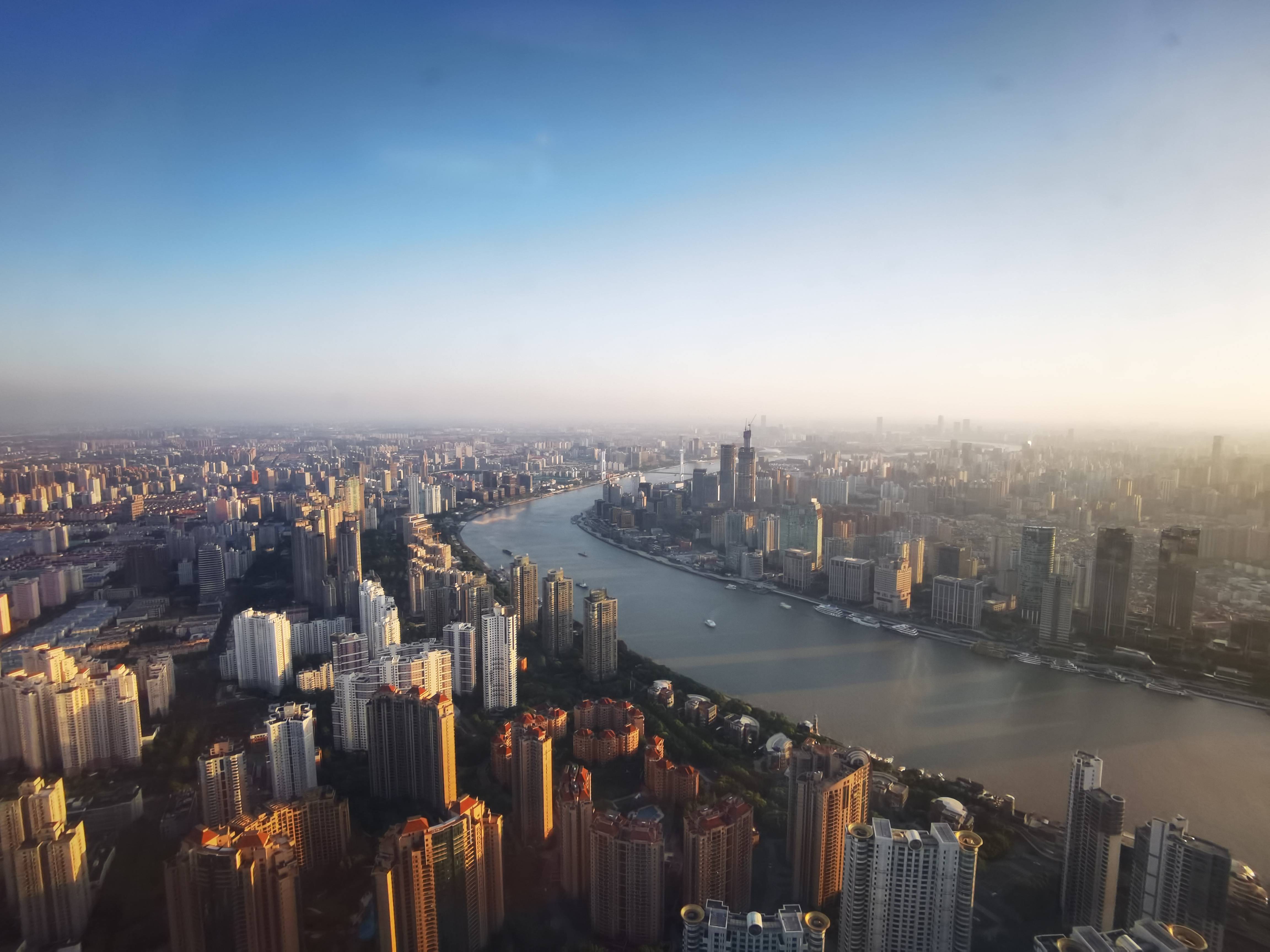 在生活的城市旅行(二十三)——鸟瞰上海